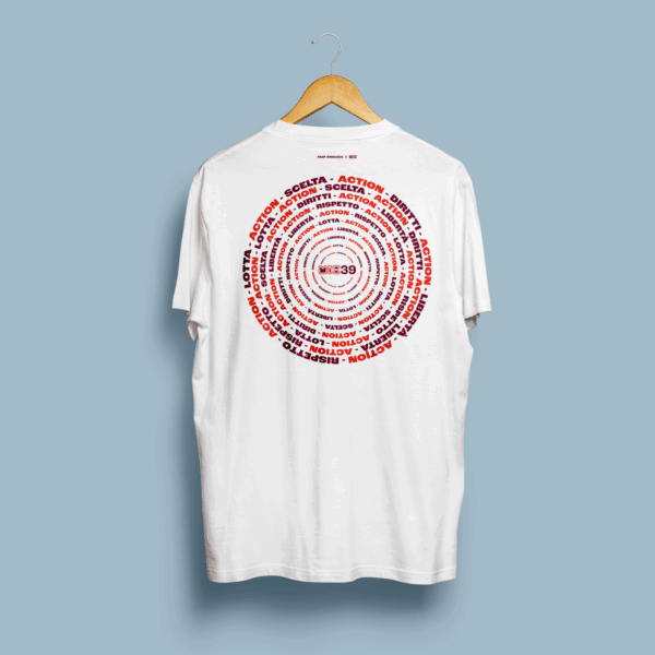 T-SHIRT MiX39 WHITE - immagine 2