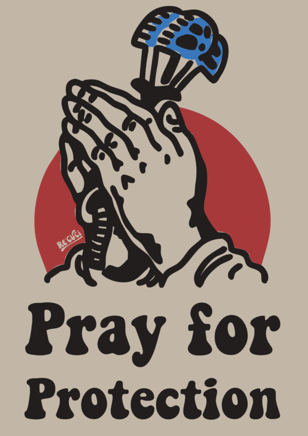 MAGLIETTA PRAY FOR PROTECTION - immagine 3