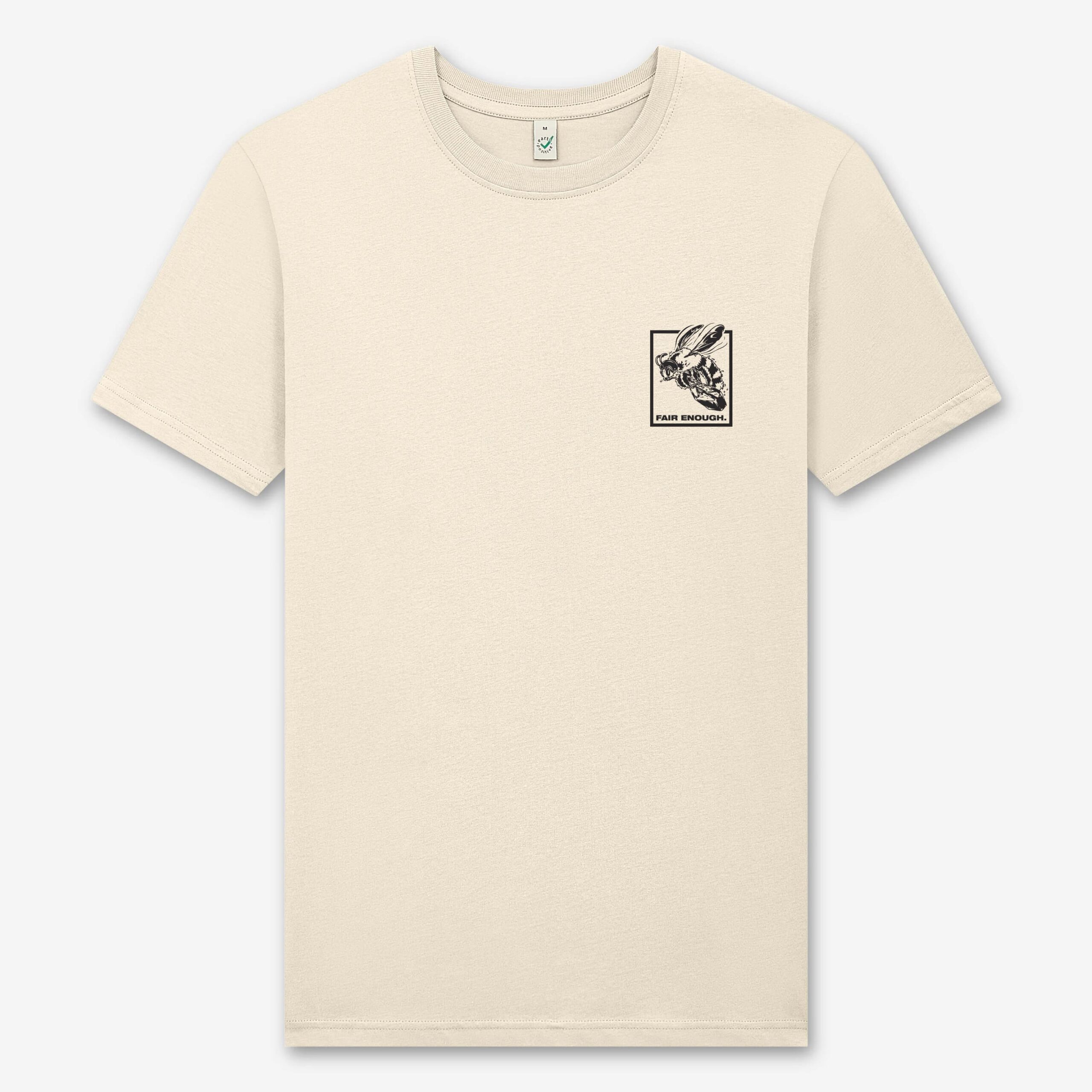POLLINATOR TEE - UNISEX NATURAL