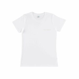 MINIMAL SHINE TEE - WOMAN WHITE